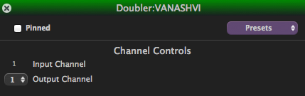 Doubler ChanCont mono 1 in