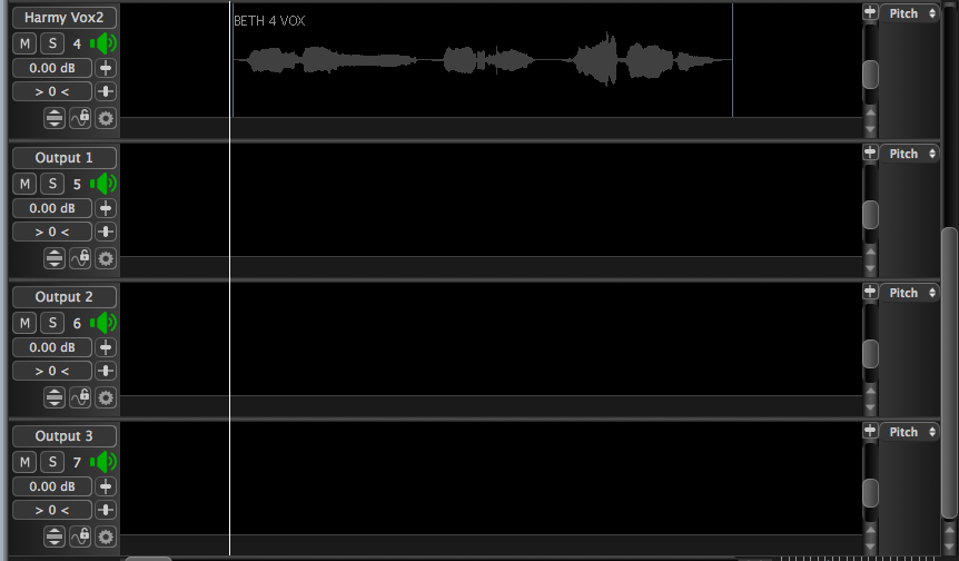 APT Example - Created 3 output tracks