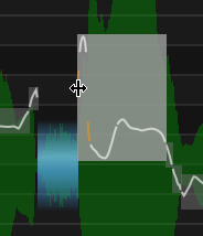 Edge between two blocks moves